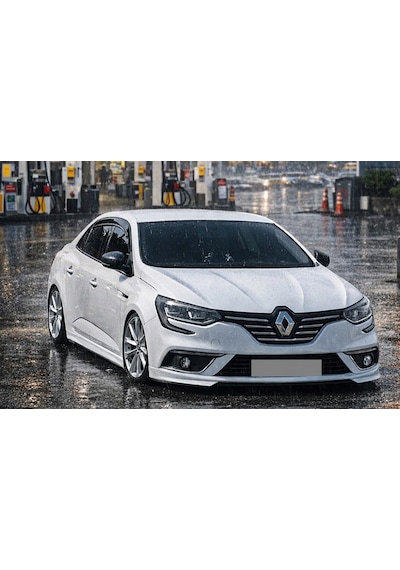 Renault Megane 4 ön Tampon Eki Makyajsız Kasa Uyumlu - Boyasız - Bodykit Store