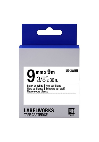 Tonersepeti Epson Lk-3wbn Muadil Standart Etiket Kartuşu Siyah Beyaz 9 Mm C53s653003 Diğer