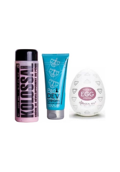 Ozzy Store Egg Stepper Mastürbatör Ve Kolossal Ve Development Cream