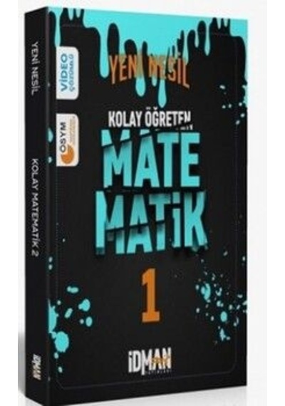 Idman Yayınları Kolay Öğreten Matematik 1