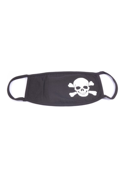 Pirate Yıkanabilir Yüz Maskesi Siyah