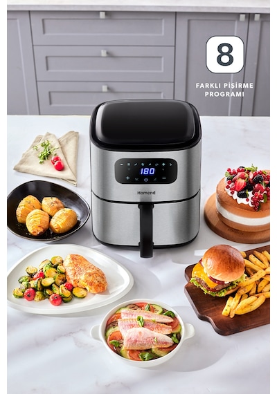 Homend Airfrday 2303H 4.2 L Dokunmatik Ekran Fritöz