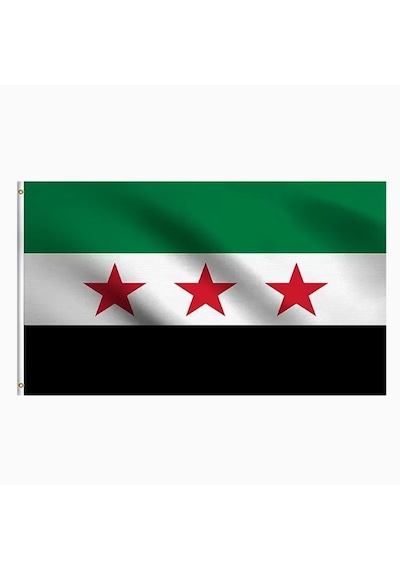 Yeni Suriye Bayrak Özgür Suriye