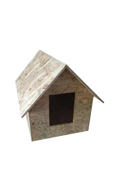 Reyo Kedi Evi Dış Ortam Uygun Ahşap Kedi Evi Osb 46 x 34 x 34 CM CAT26