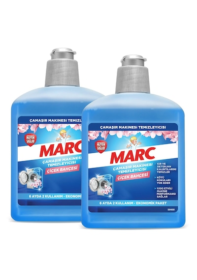 Marc Çamaşır Makinesi Temizleyici Floral 2 x 500 ML