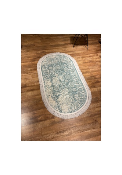 Daphne 10305a Mavi Oval Halı