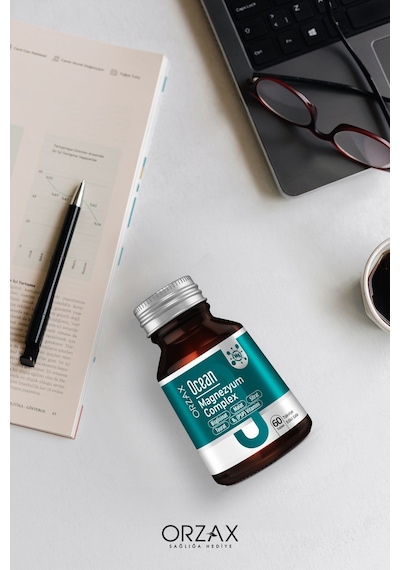 Ocean Magnezyum Complex Bisglisinat - Malat - Sitrat - Taurat & B6 P5p Vitamini 60 Tablet