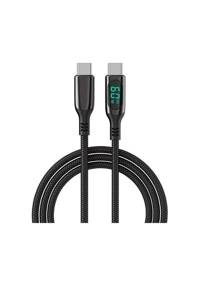 2 Metre Type-c To Type-c Kablo 100 W Hızlı Şarj Kablosu + Led Göstergeli E-mark Noel Şapkası