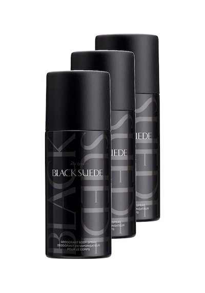 Avon Black Suede Erkek Deodorant 3 x 150 ML