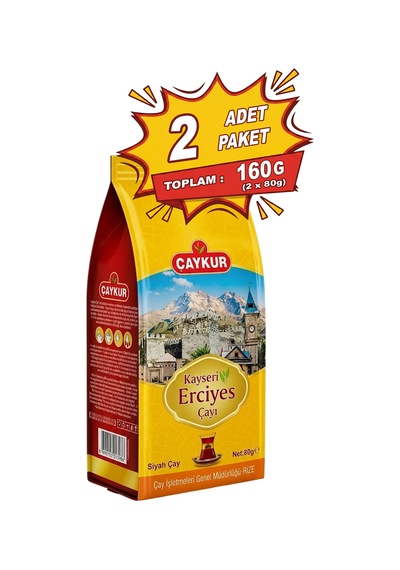 Elekaltı Kayseri Erciyes Çayı 80 Gr. İkili Paket