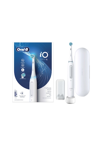 Oral-B iO 4 Şarjlı Diş Fırçası Beyaz