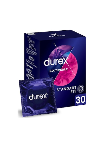 Extreme 30&apos Li Geciktiricili Ve Tırtıklı Prezervatif
