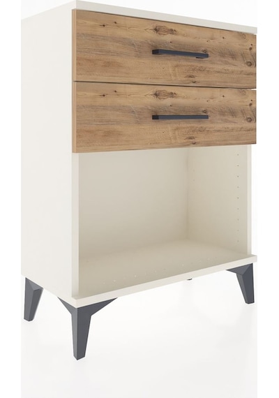 Arges Komodin 4 Çekmeceli 60x30x80 Aytaşı-çam Aytaşı