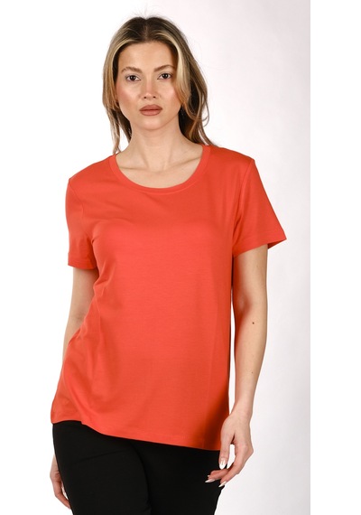 Daıdo Kadın T-shirt 19y311900981 Nar Çiçeği Daıdo Kadın T-shirt 19y311900981 Nar Çiçeği