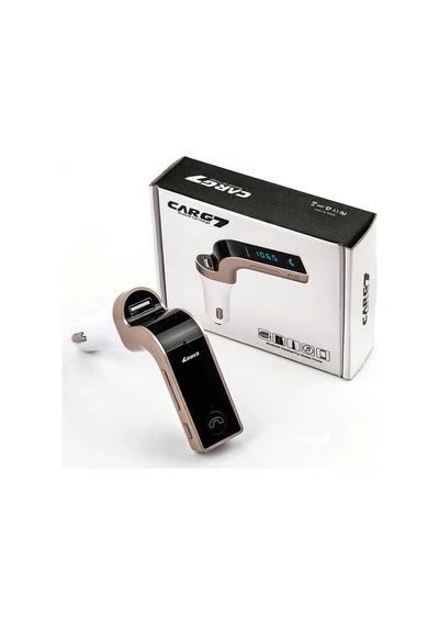 Carg7 Bluetooth Araç Fm Transmitter Usb Girişli Lisinya St