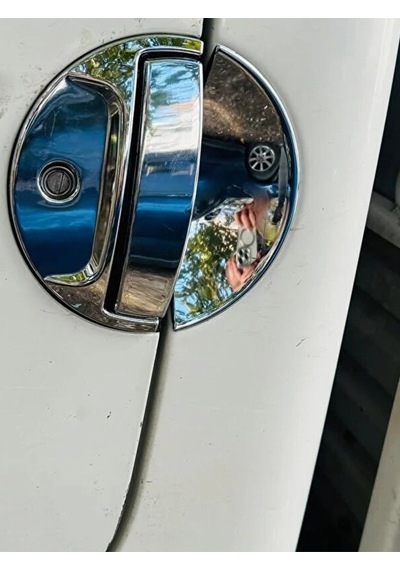 Hyundai H100 Kapı Kolu Abs Krom Kaplama 2004 Ve Üzeri Modeller 2 Kapı 6 Parça