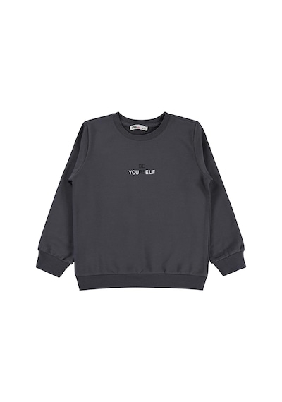 Civil Girls 10-13 Yaş Sweatshirt - Gri Antrasit