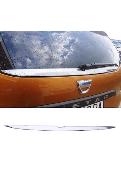 Dacia Duster 2018 Ve Üzeri Arası Krom Arka Cam Alt Çıta P.çelik