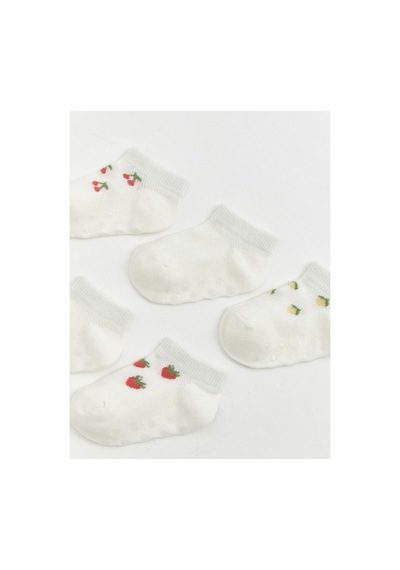 LC Waikiki Alıta Cıty Farkıyla Lcw Baby Ekru Kız Bebek Desenli 5'li Paket Patik Çorap Ekru - 923930738 Ekru LC Waikiki Alıta Cıty Farkıyla Lcw Baby Ekru Kız Bebek Desenli 5'li Paket Patik Çorap Ekru - 923930738 Ekru