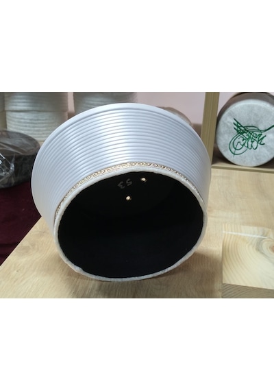 Fabrikam06 Beayaz Sarık İmam Sarığı Cami Sarığı İmam Fesi S076 52 Cm Beyaz