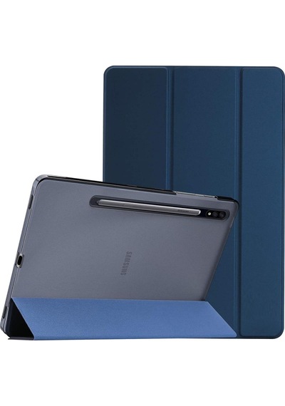 Samsung Uyumlu Galaxy Tab S7 Fe / S8 Plus / S7 Plus Kılıf New Pu Deri Smart Standlı Case T730 X800 T970