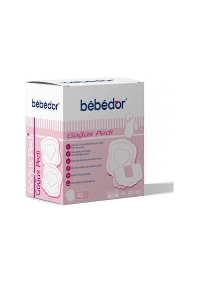 Bebedor 6524 Göğüs Pedi 40 Adet