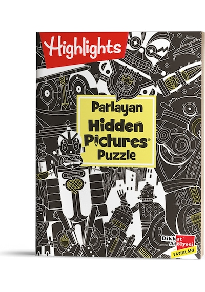 Parlayan Hidden Pictures Puzzle Dikkat Geliştirme Kitabı 523093539