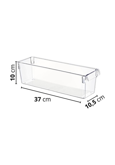 Mini Tall Clear Buzdolabı & Dolap Içi Düzenleyici Organizer Şeffaf