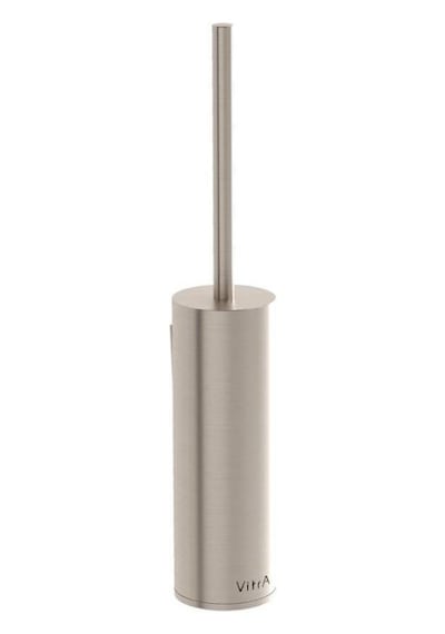 VitrA Origin A4489434 Tuvalet Fırçalığı, Fırçalı Nikel, Duvardan