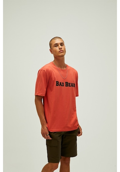 Bad Bear Erkek Tişört Title-23332 Turuncu