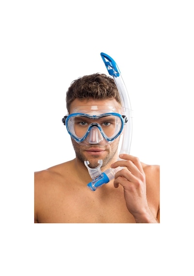 Parumarin Cressi Ocean Vip Maske Şnorkel Seti Aquamarine