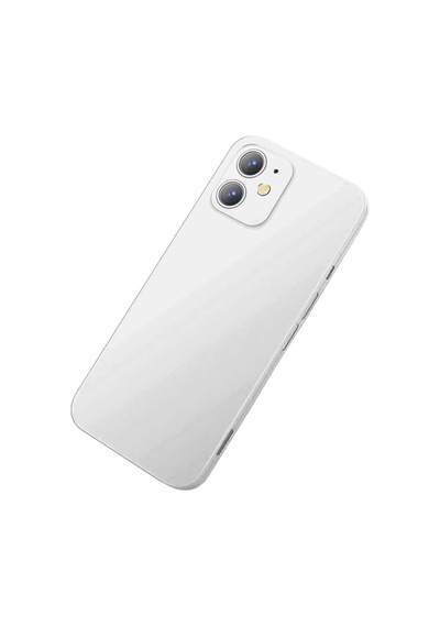 Apple iPhone Uyumlu 12 360 Derece Tam Kaplayan Cam Kapak Kılıf