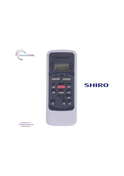 Shiro Shk-18 Hr Klima Kumandası 26355013
