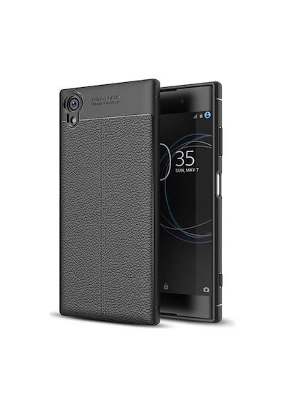 Sony Xperia Xa1 Plus Kılıf Deri Tarzı Niss Silikon Case
