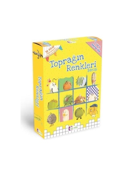 Toprağın Renkleri Serisi 10 Kitap Set - Zerin Aktaş - Mor Elma Ya