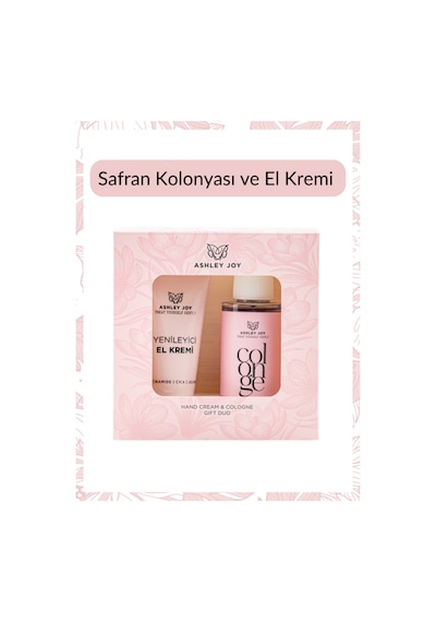 Safran Kolonyası 100 Ml Yenileyici El Kremi İkili Kofre