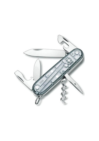 Victorinox Spartan Silvertech Kamp Çakı Şeffaf Gümüş 1.3603.T7 Gümüş