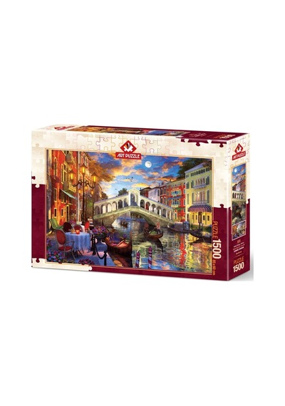 Art Puzzle 1500 Parça Rıalto Köprüsü Venedik  5372