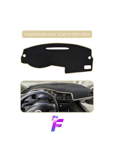 Volkswagen Jetta 1997-2003 Torpido Örtüsü Araca Özel Üretim Kolay Montaj Tam Uyum B91