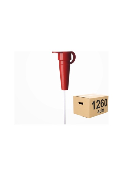 Bıçakcılar Beslenme Sondası Feeding Sonda No: 4 Kırmızı - 1260 Adet - 1 Koli