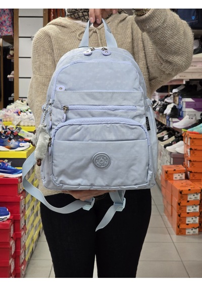 My Polo 2113-8745 Kadın Krinkıl Kumaş Çok Gözlü Astarlı Petli Su sırt çantası