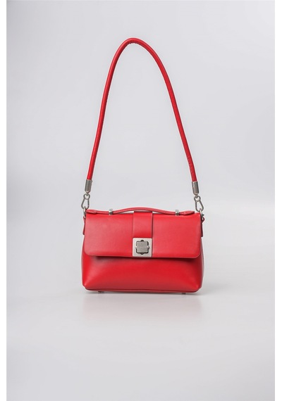 Ççs 18309 Kadın Omuz Askılı Çapraz Çanta Kırmızı