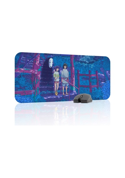Spirited Away Kaymaz Dikişli Kauçuk Oyuncu Mousepad V2 - 70x30 Xl Gaming Mouse Pad Fare Altlığı