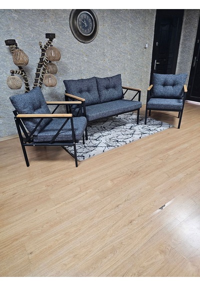 Siyah Boyalı Bahçe - Balkon - Mutfak Çay Seti Takımı Bahçe Koltuk 001 Siyah Boyalı Bahçe - Balkon - Mutfak Çay Seti Takımı Bahçe Koltuk 001