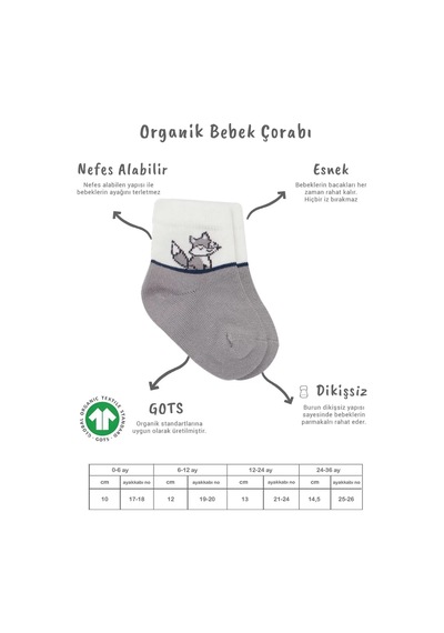 3'lü Penye Soket Çorap Bs10109 Gri Renkli Çok Renkli