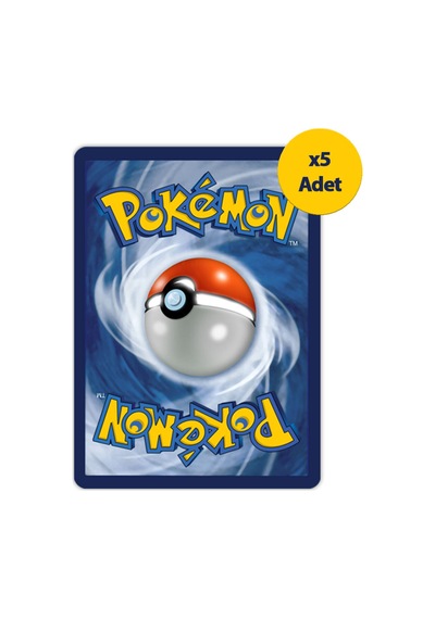 5 Adet Pokemon Lisanslı Tcg Oyun Kartı