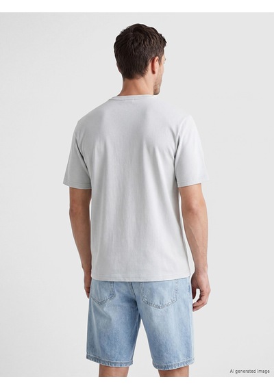 Lcwaıkıkı Classic Gri Regular Fit Basic Erkek Dry Touch Tişört