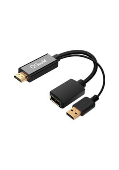 Lexroo Qg-hd01 Hdmı To Display Port Dönüştürücü - Siyah