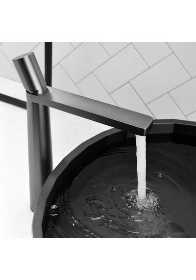 Arco Uzun Lavabo Bataryası Mat Füme
