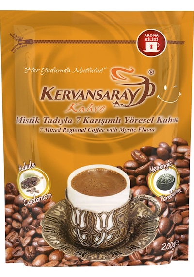 Kervansaray Menengiçli & Kakuleli Türk Kahveli Karışım 200 G